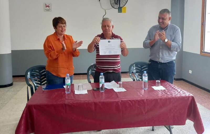 El acto tuvo lugar esta mañana en la sede vecinal de La Pardilla/TA.